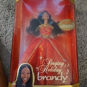 Brandy Melville Singing Holiday Doll - Red